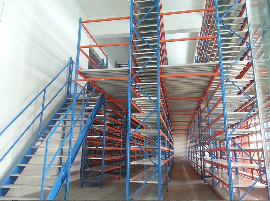 印彩美丽华图文广州仓库阁楼货架