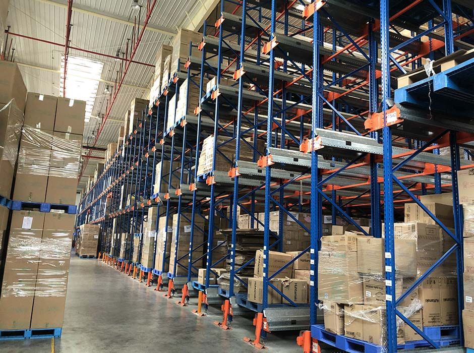 广州普乐包装密集型穿梭式货架