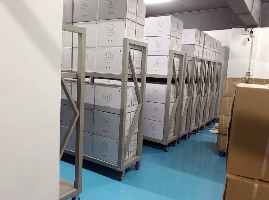 易合茶业广州移动式搁板式货架