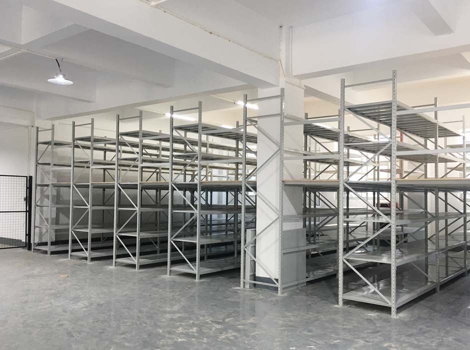 翔声激光广州仓库阁楼货架