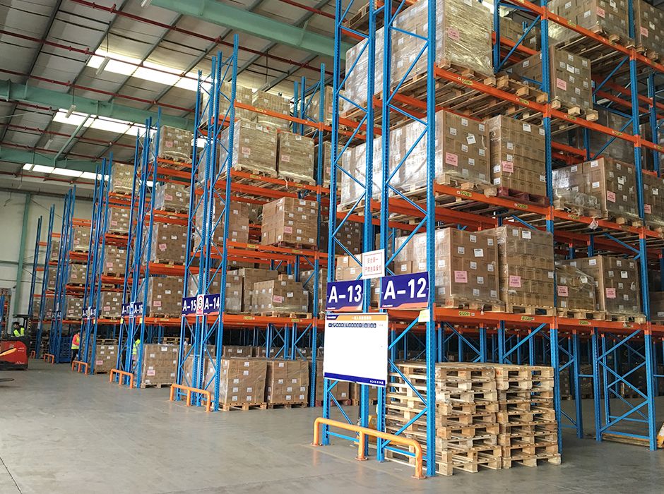 索恩照明广州横梁式仓储货架