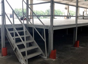 钢平台重型货架全新报价