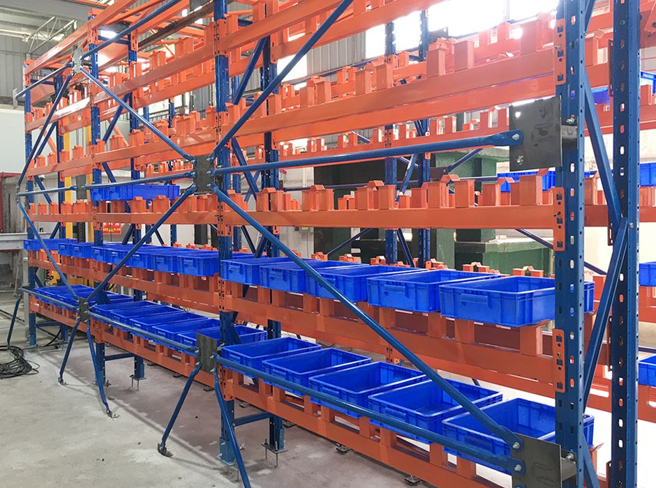 马来西亚学校Miniload堆垛机立体库货架 马来西亚学校Miniload堆垛机立体库货架