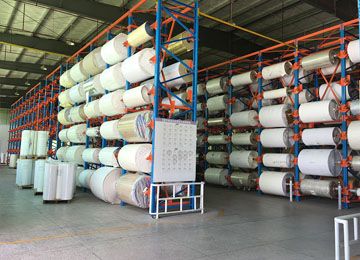 卷料存储用哪种广东工厂货架？