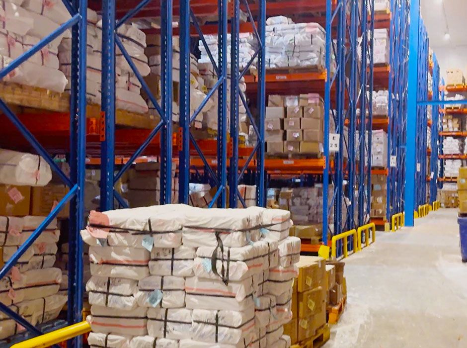 印尼食品公司冷库双深位货架 印尼食品公司冷库双深位货架