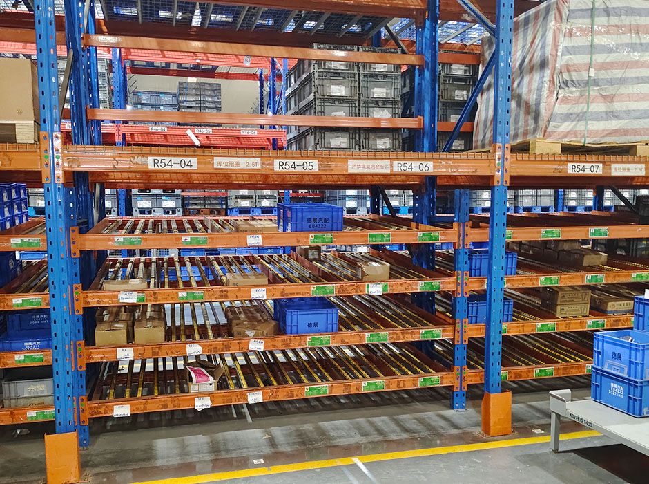 卡斯马汽车系统广州流利式货架 卡斯马汽车系统广州流利式货架