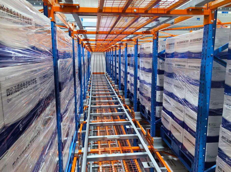 深圳康泰生物制品四向车立体库货架 深圳康泰生物制品四向车立体库货架