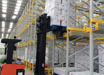 穿梭式工厂货架，冷库密集型高效存储超适配