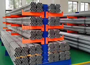 工厂管材存放货架，长条物料存储必备
