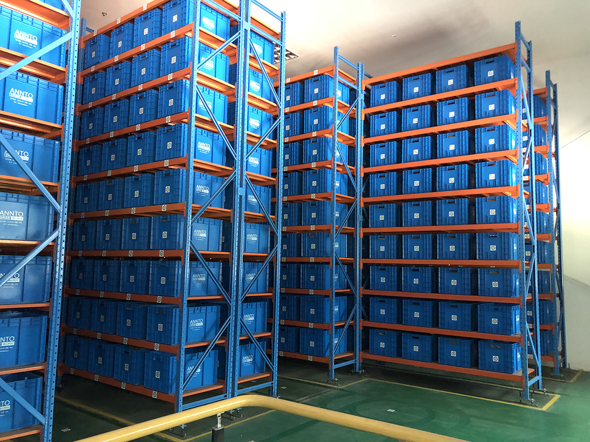 高密度存储,实现“货找人”式拣货 高密度存储,实现“货找人”式拣货