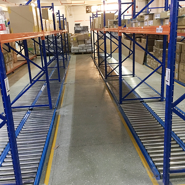 重力自滑式货架 重力自滑式货架