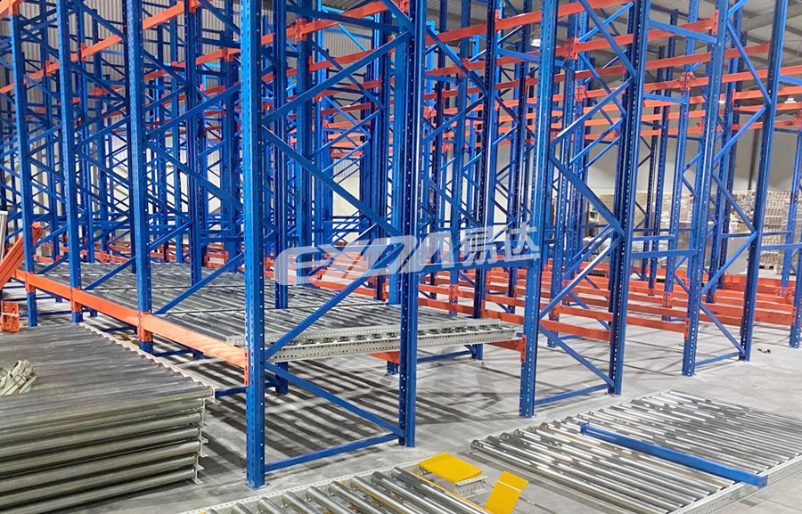 重力式滚筒货架