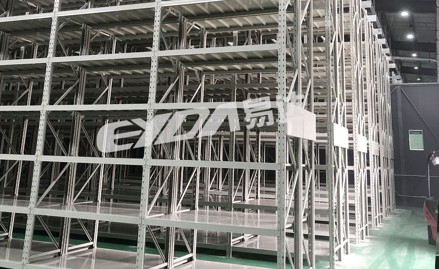 高位搁板式货架