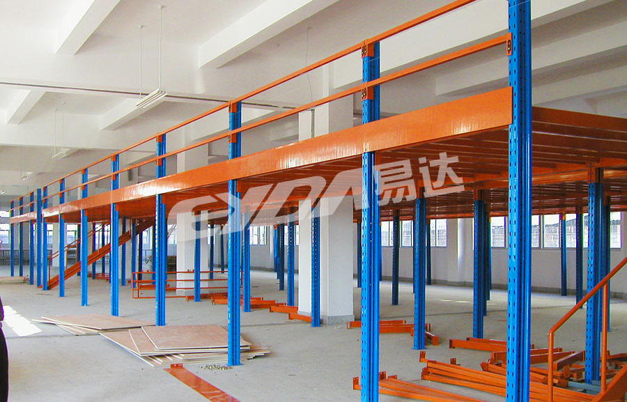 中山阁楼平台货架